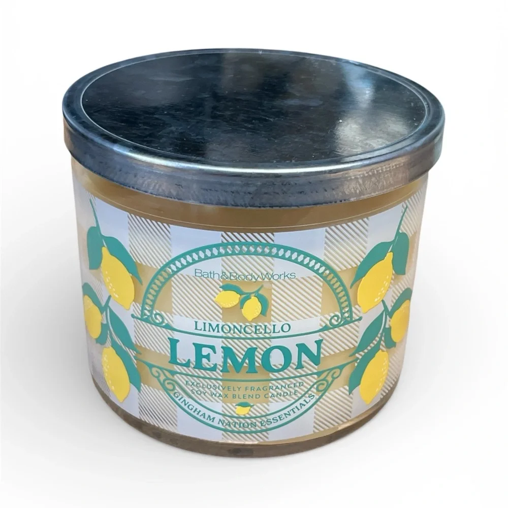Bath & Body Works Limoncello Lemon 3-Wick Candle